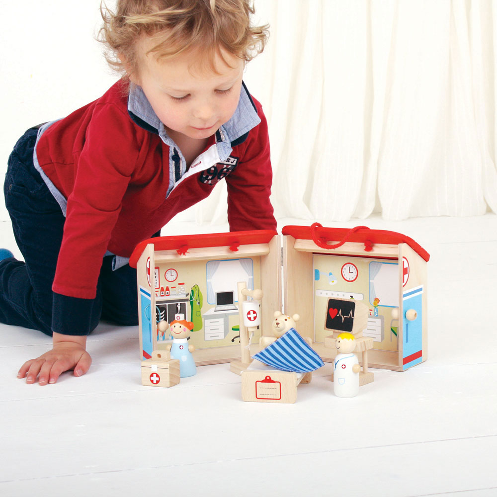 Mini Hospital Playset - DAMAGED BOX