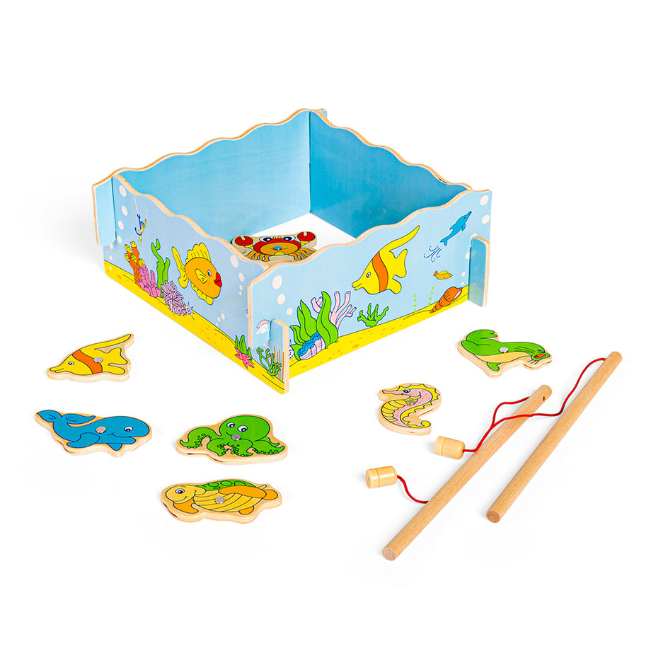 Magnetic Fishing Game, Wooden Board Games