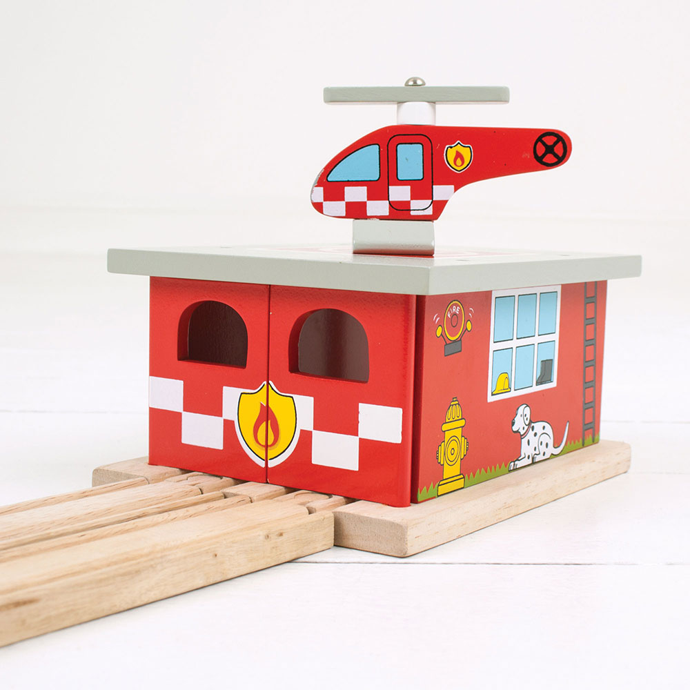 Fire Station Shed - DAMAGED BOX