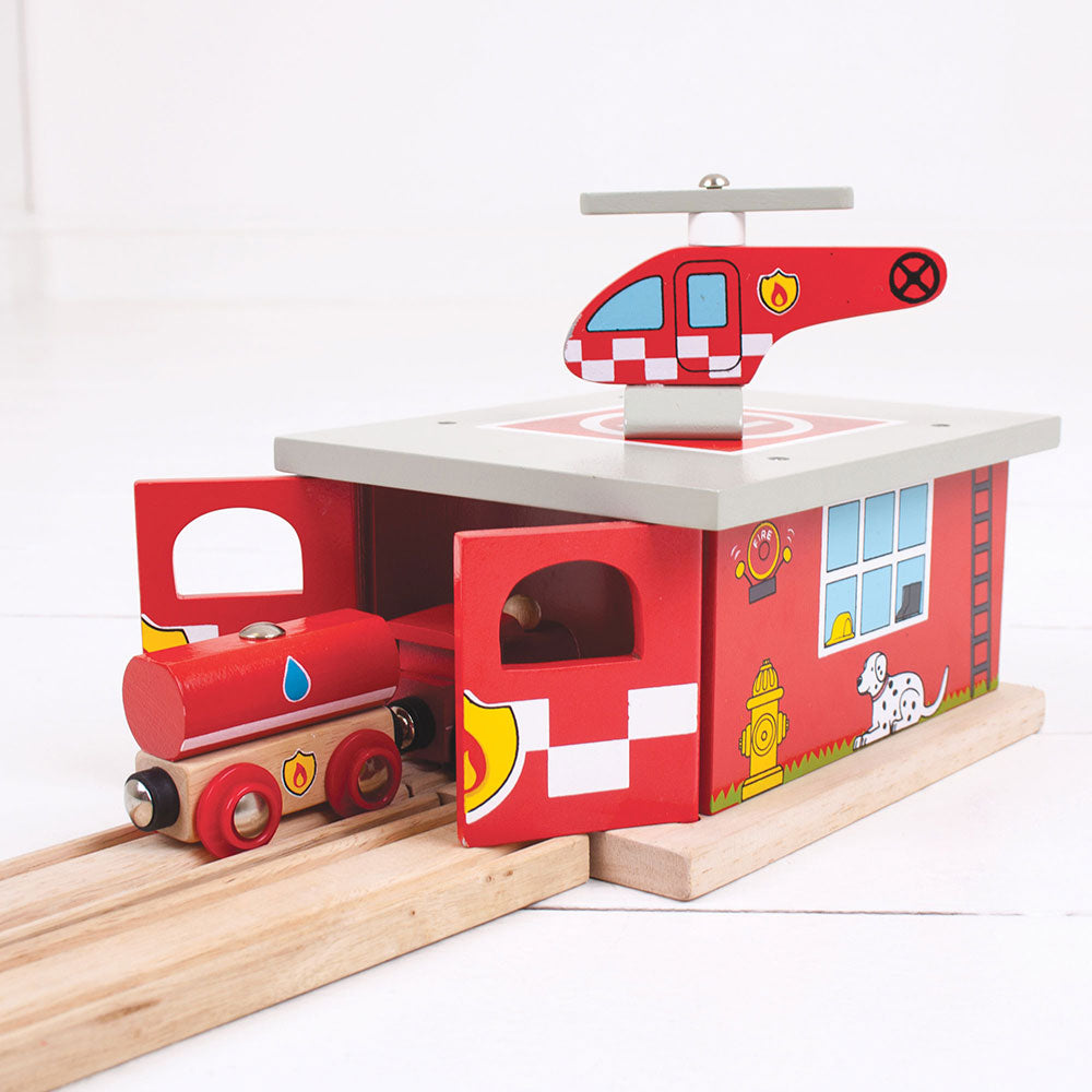 Fire Station Shed - DAMAGED BOX