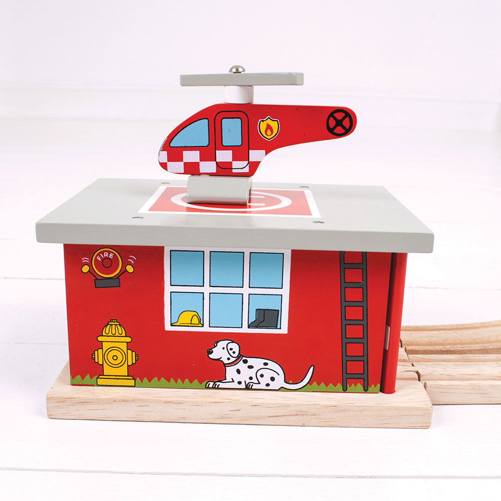 Fire Station Shed - DAMAGED BOX
