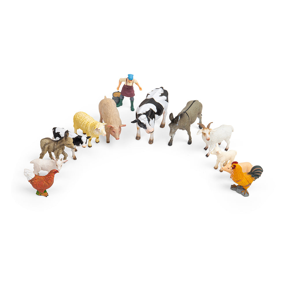 CollectA Farm Figurines Deluxe Pack (14 pieces)