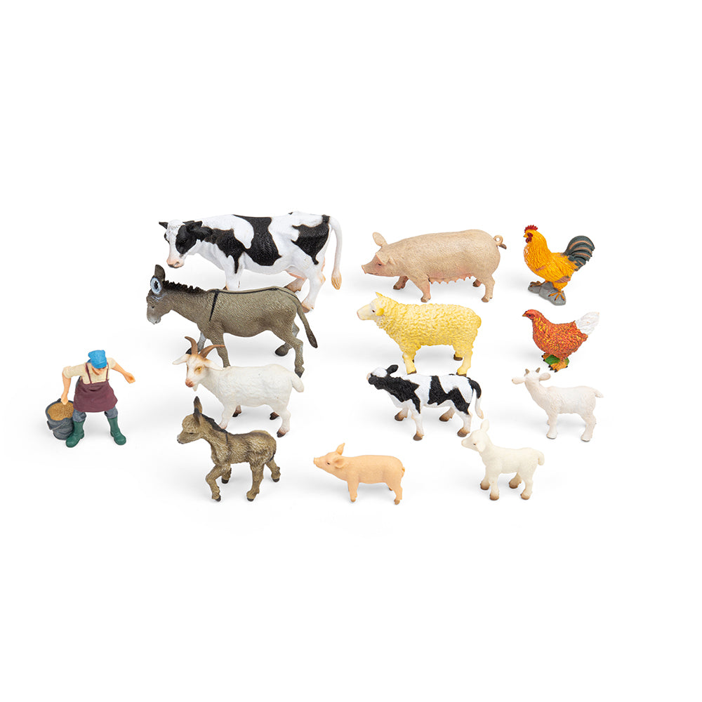 CollectA Farm Figurines Deluxe Pack (14 pieces)