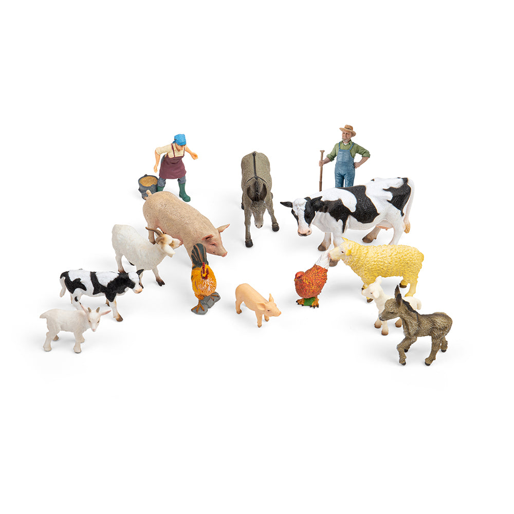 CollectA Farm Figurines Deluxe Pack (14 pieces)