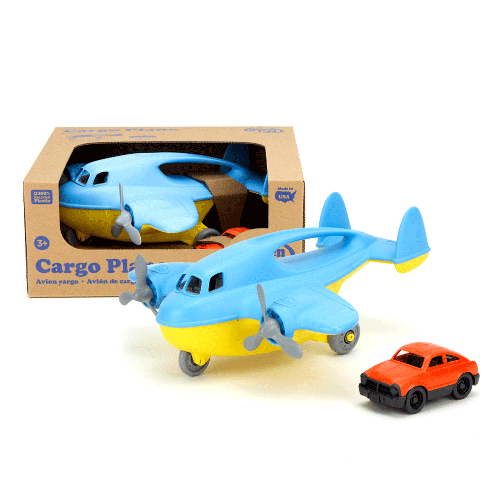 Cargo Plane Blue - Damaged Box