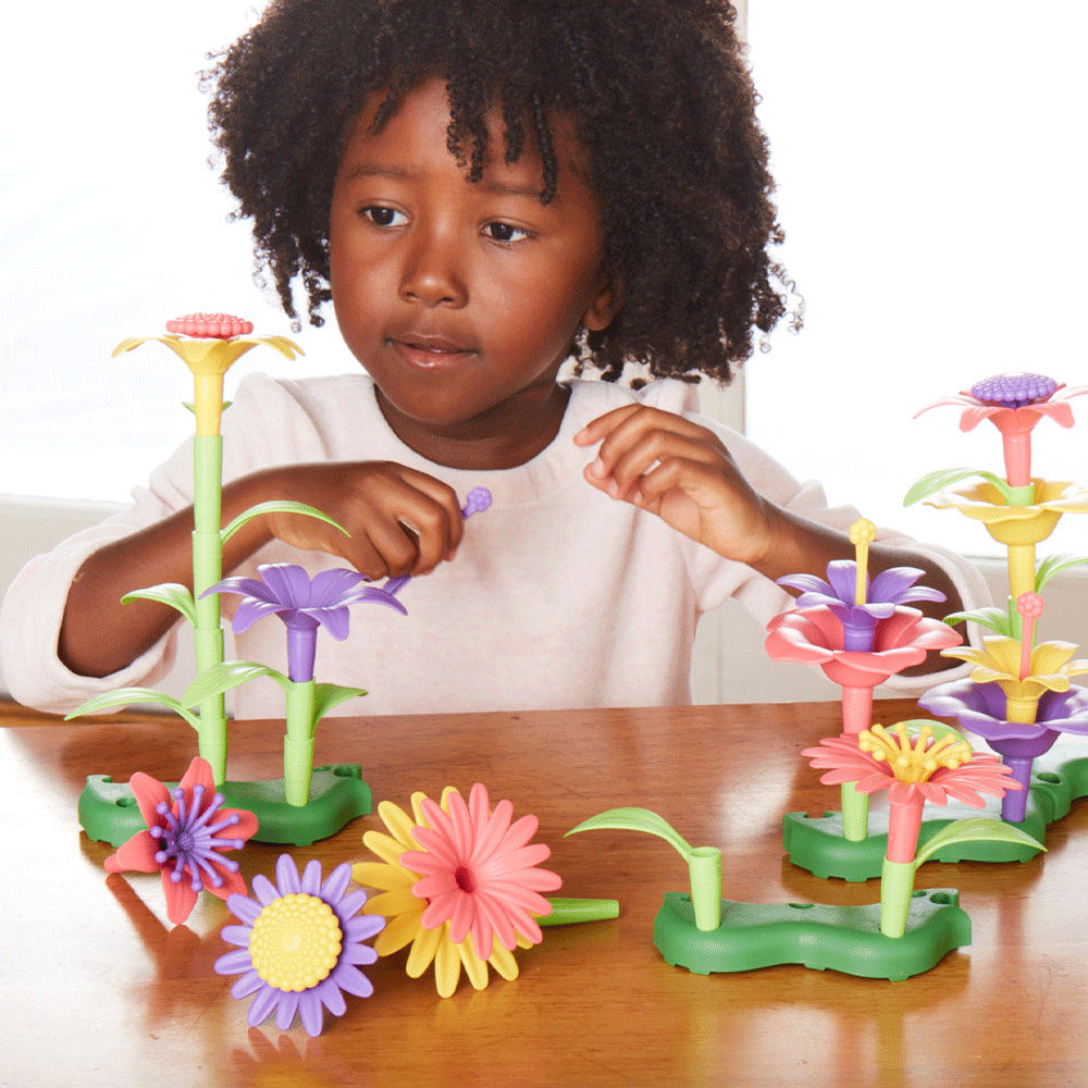 Green Toys Build a Bouquet Set Eco Friendly Toys Bigjigs Toys