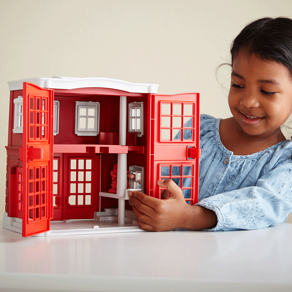 Fire station toy 2024 house