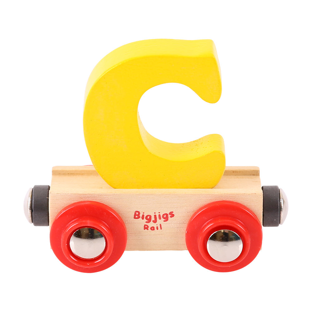 Rail Name Letters and Numbers C Yellow