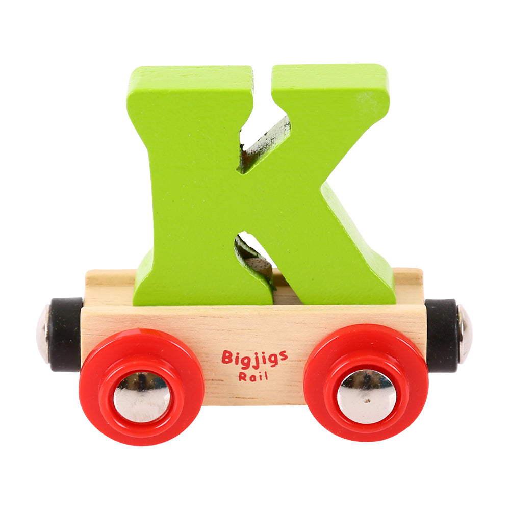 Rail Name Letters and Numbers K Green
