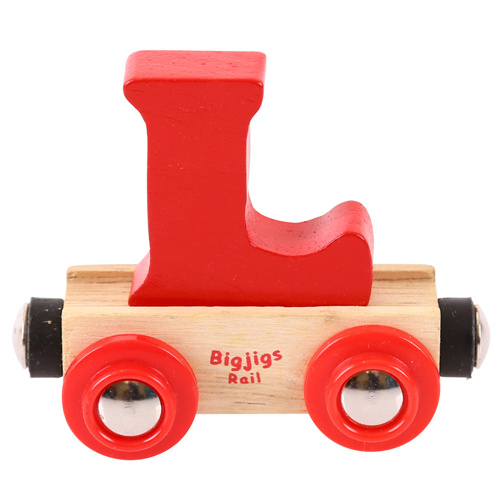 Rail Name Letters and Numbers L Red