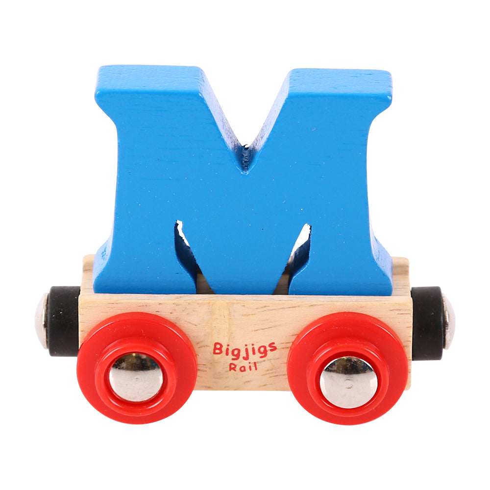 Rail Name Letters and Numbers M Blue