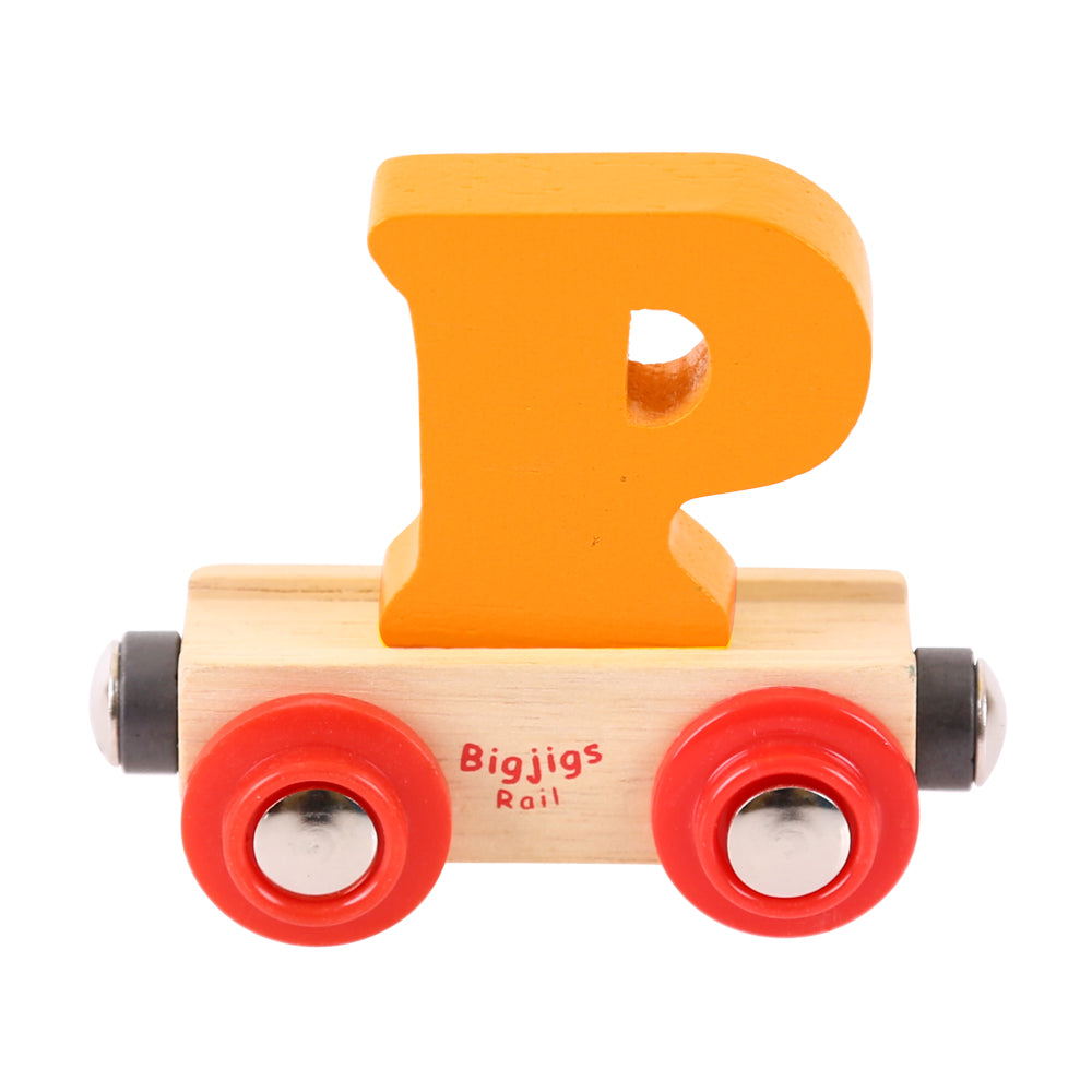Rail Name Letters and Numbers P Orange