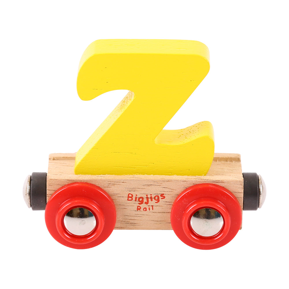 Rail Name Letters and Numbers Z Yellow