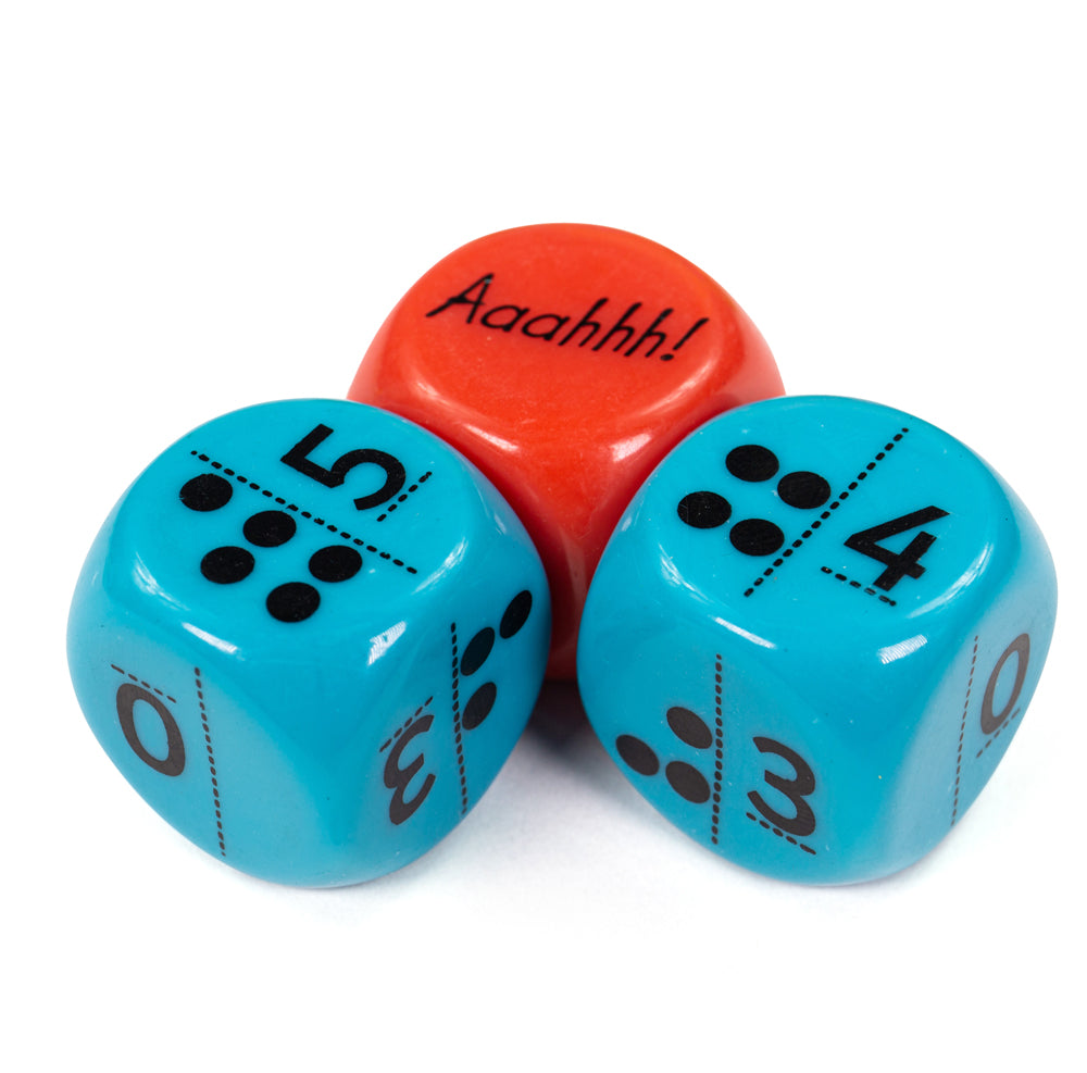 Dino Dice Numbers and Dots - Level 1