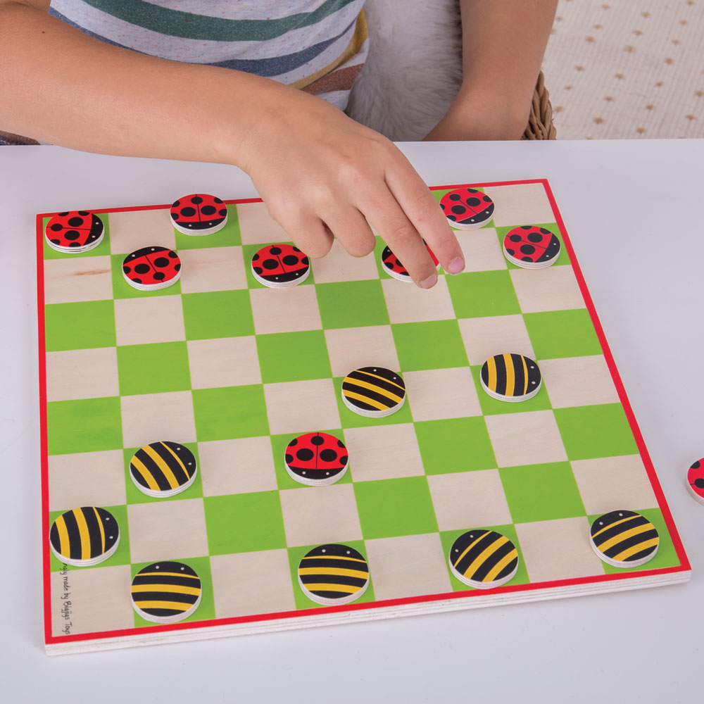 Ladybird and Bee Draughts