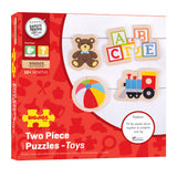Two Piece Puzzles (Toys)