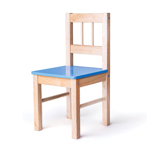 Wooden Chair (Blue)