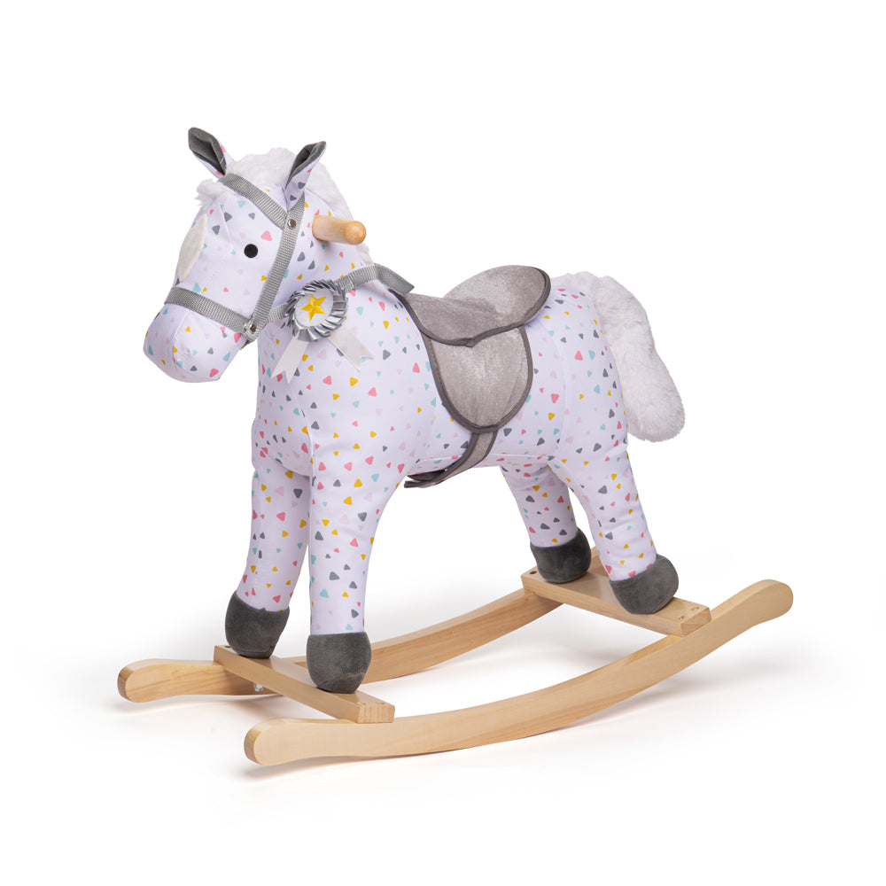 Patterned Rocking Horse - BJ408