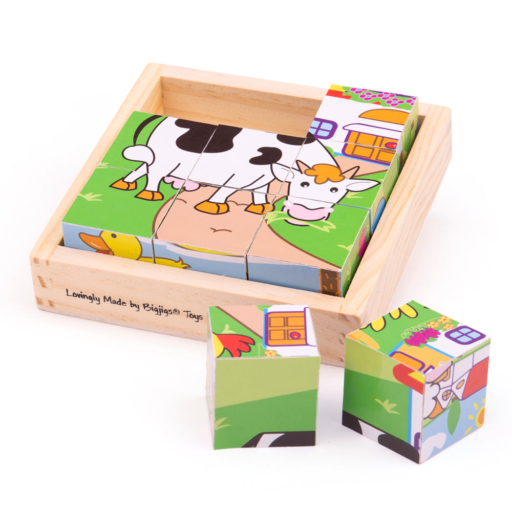 Animal Cube Puzzle