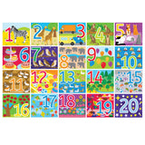 1-20 Floor Puzzle