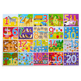 1-20 Floor Puzzle