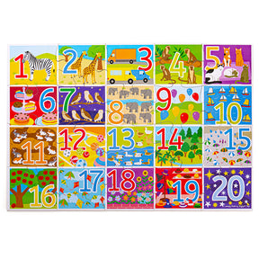 1-20 Floor Puzzle