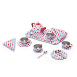 Spotted Tea Set in a Case