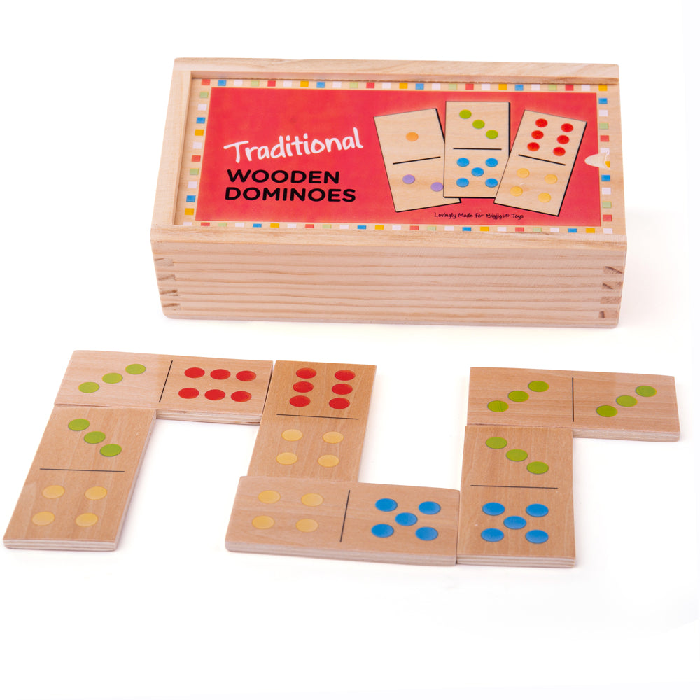 Traditional Wooden Dominoes