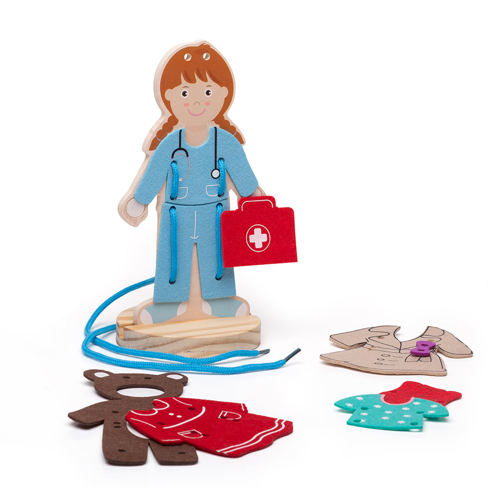 Lacing dress-up girl - BJ807