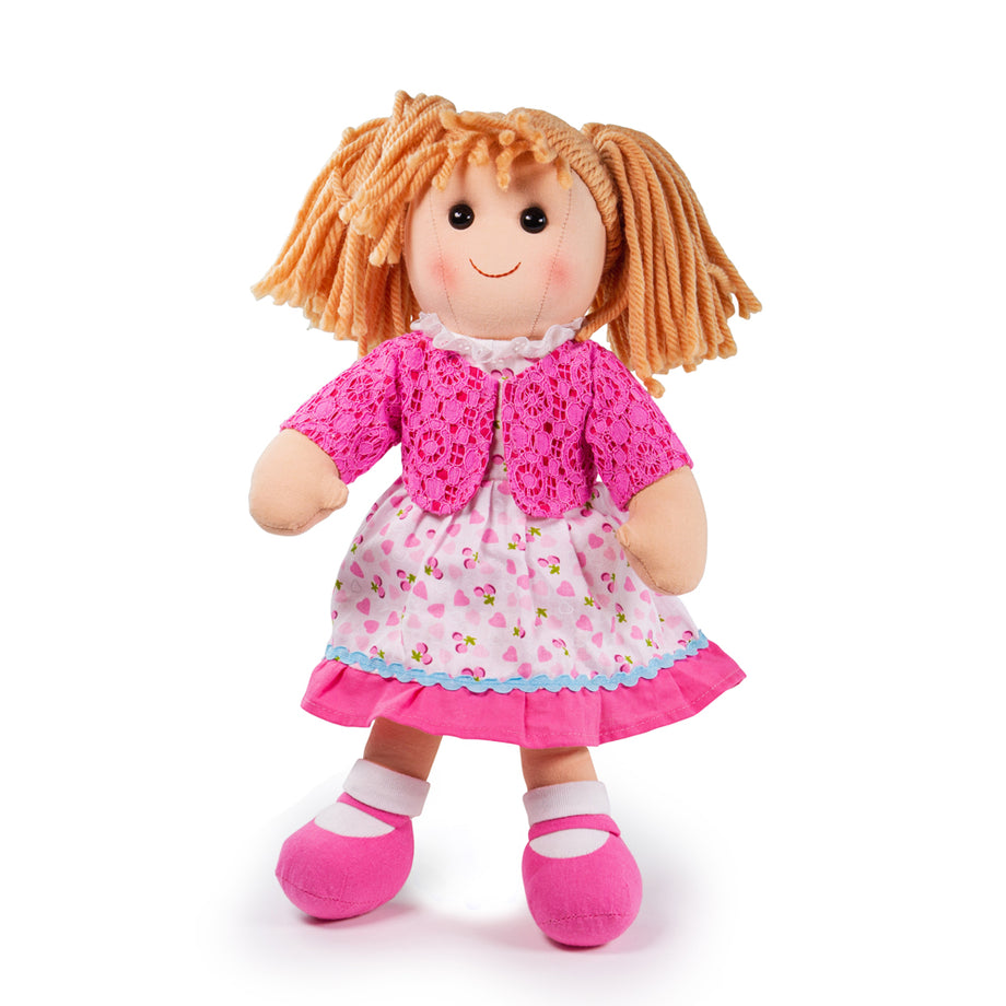 Becky Ragdoll Toddler Dolls Bigjigs Toys
