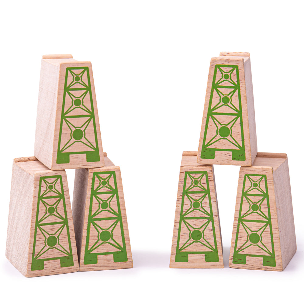 High Level Blocks (Pack of 12) - DAMAGED BOX