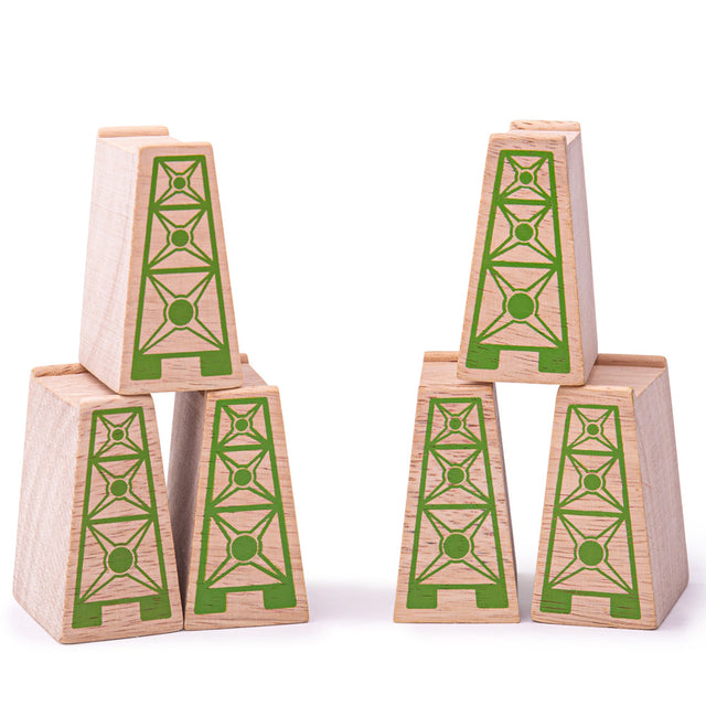 High Level Blocks (Pack of 12) - DAMAGED BOX X-BJT053-1