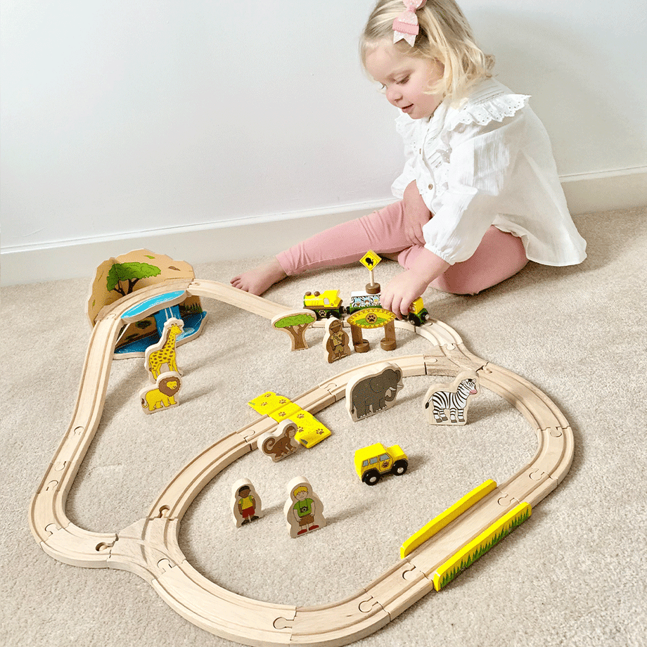Baby train top set toy