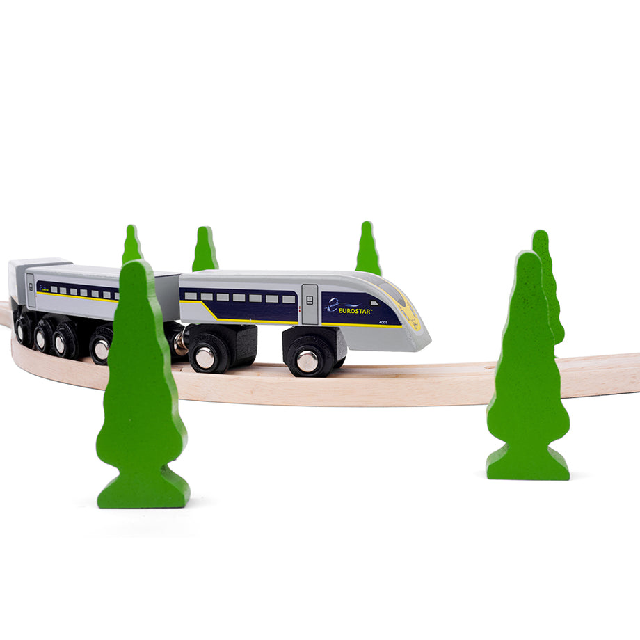 Eurostar e320 Train Wooden Trains Bigjigs Rail Bigjigs Toys