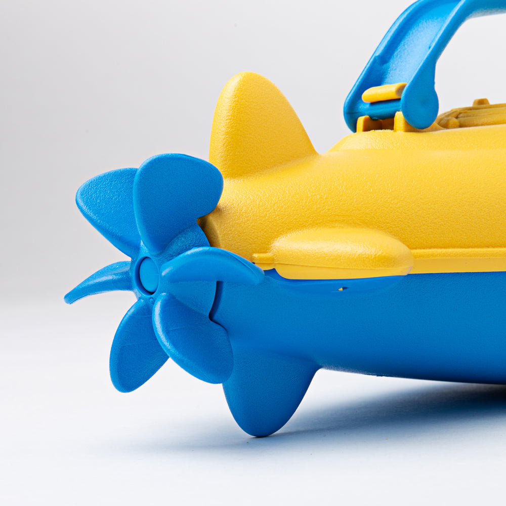 Green Toys Submarine (Blue Handle) - GTSUBB1032