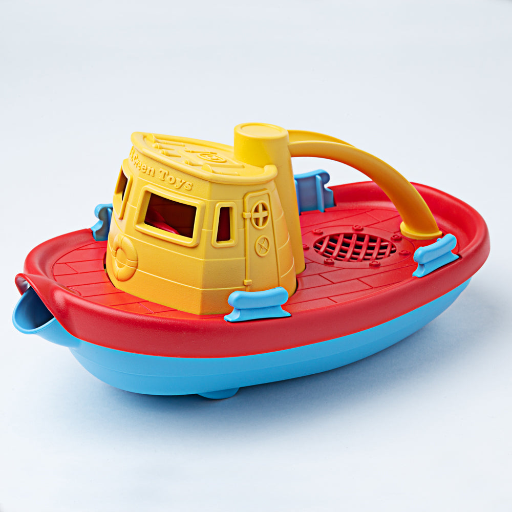 Green Toys Tugboat (Yellow) - GTTUG01RY