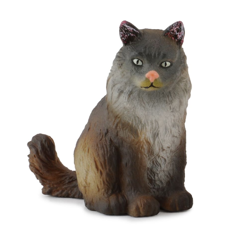 Collecta Norwegian Forest Cat Sitting