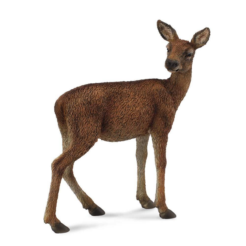 Red Deer Hind Figurine | CollectA Collectable Animal Figures – Bigjigs Toys