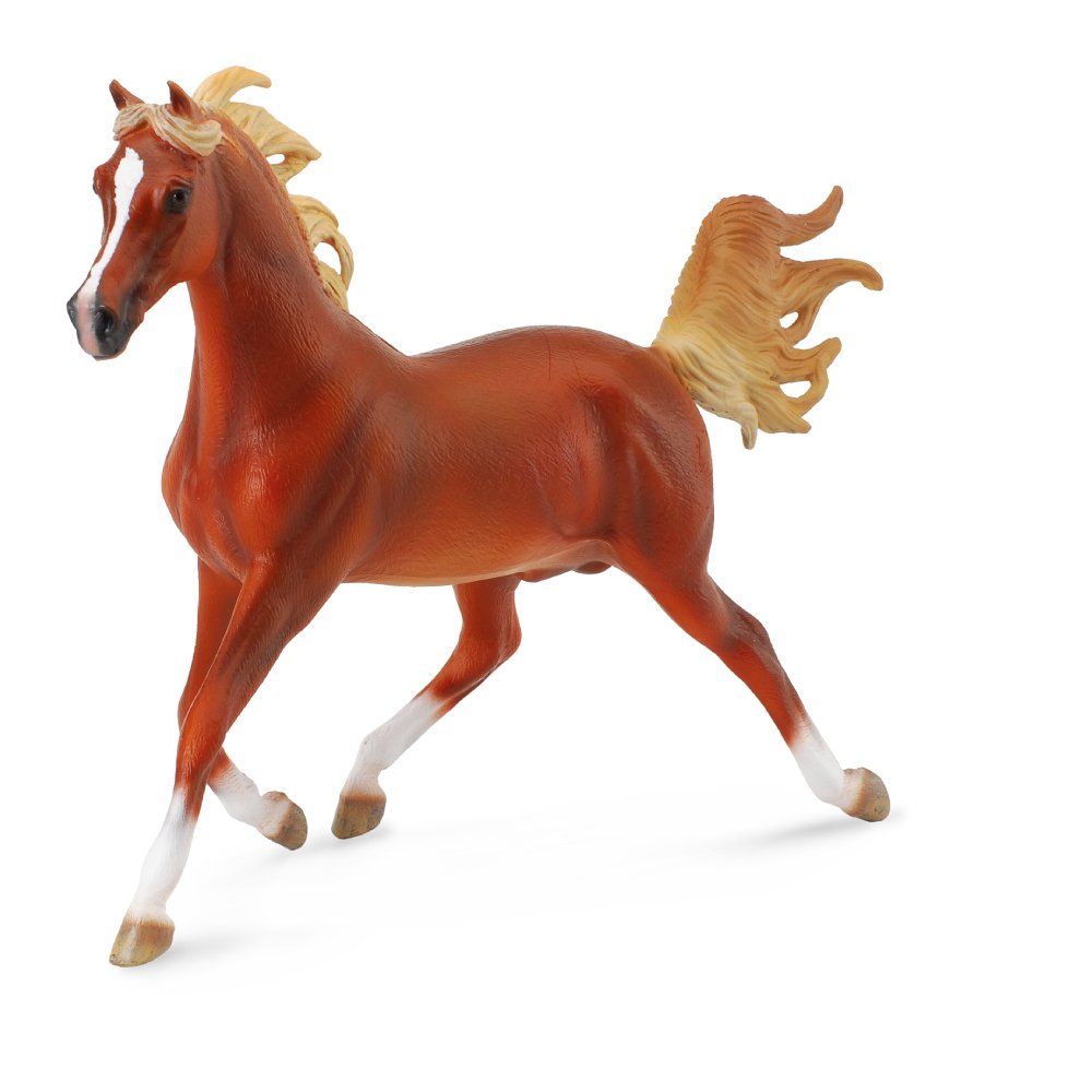 Collecta Arabian Stallion Chestnut 1:12 (Deluxe)