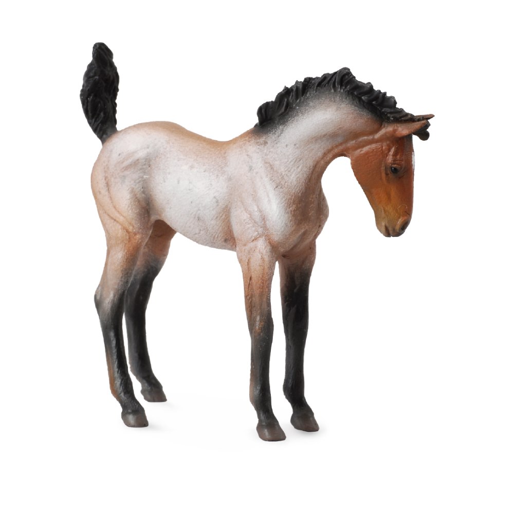 Collecta Mustang Foal Bay Roan