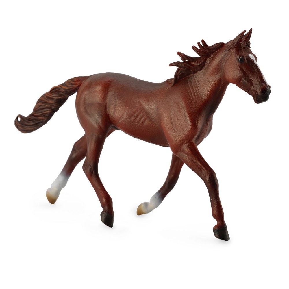Collecta Standardbred Pacer Stallion Chestnut