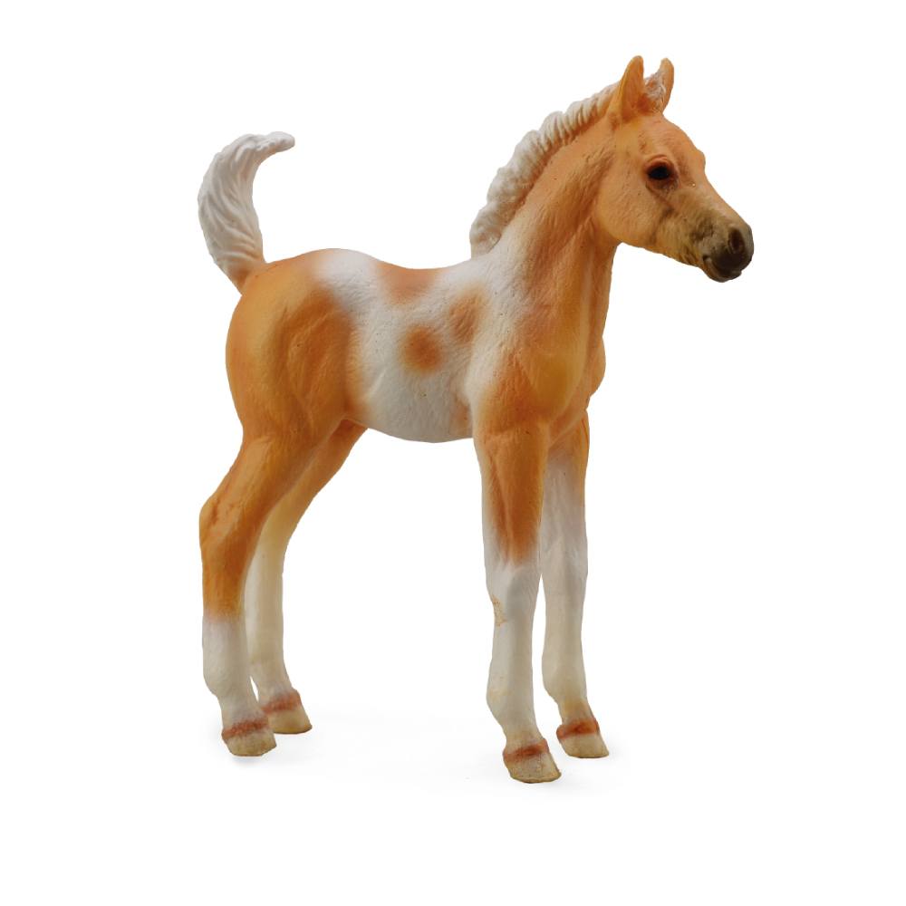 Collecta Pinto Foal Standing Palomino
