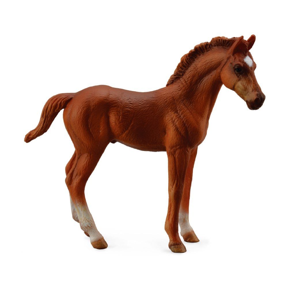 Collecta Thoroughbred Foal Standing Chestnut