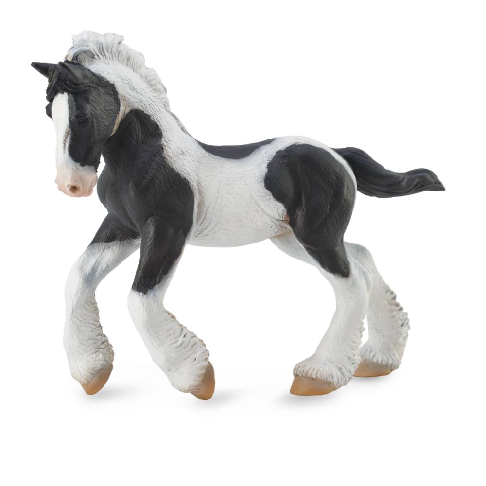 Collecta Gypsy Foal Black & White Piebald