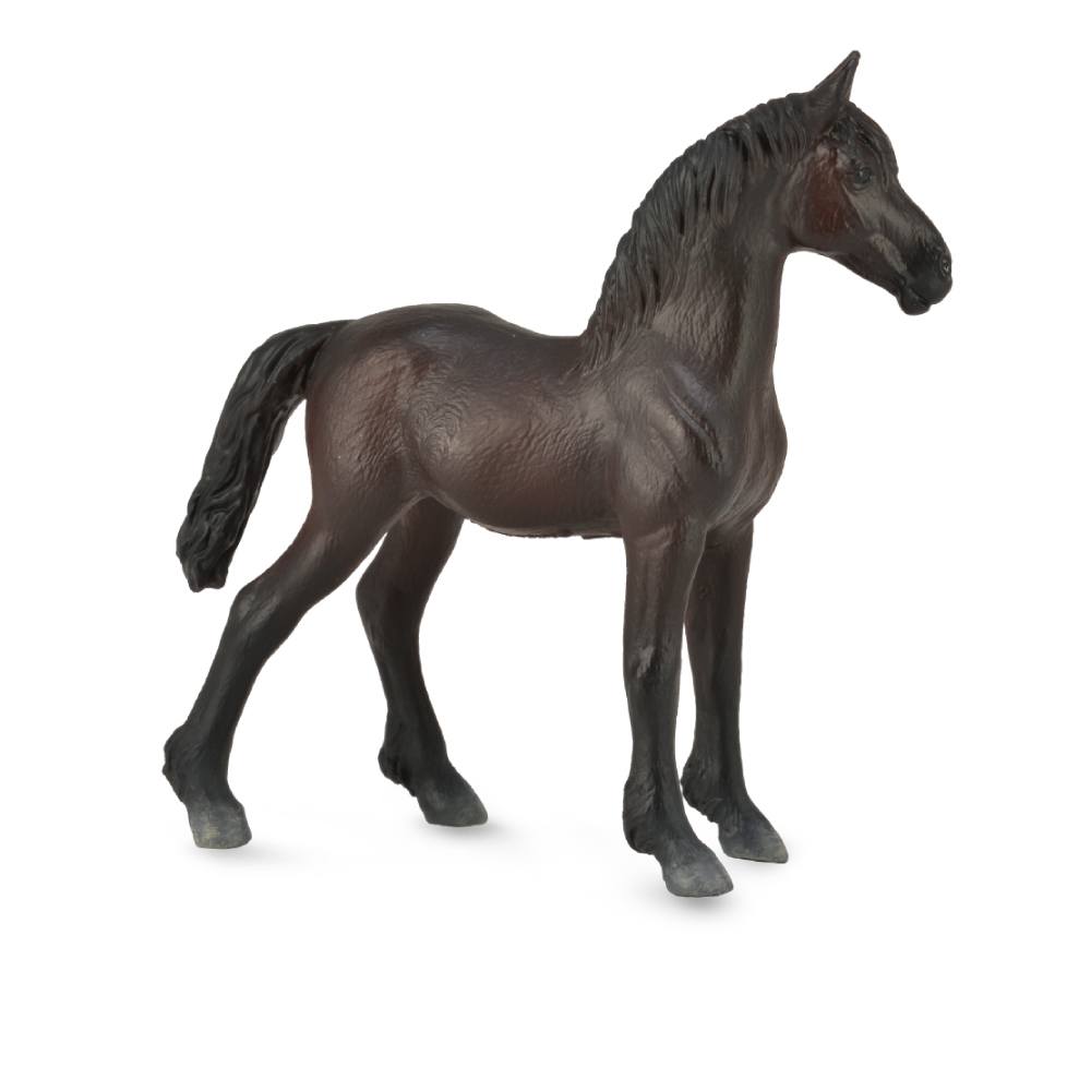 Collecta Friesian Foal - Black