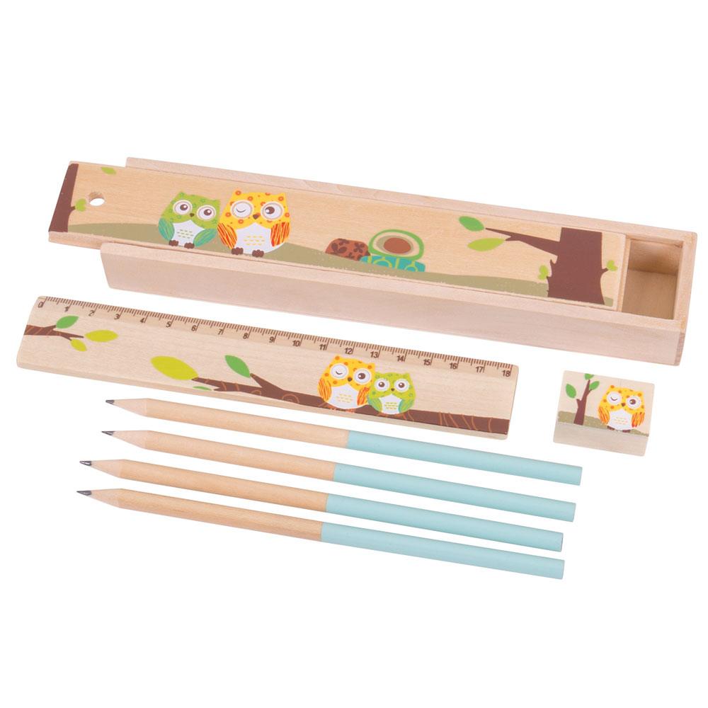 Owl Pencil Box Songbird