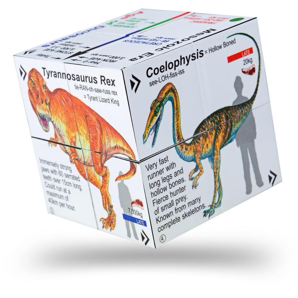 Factual Dinosaur - T-Rex and Friends Cubebook