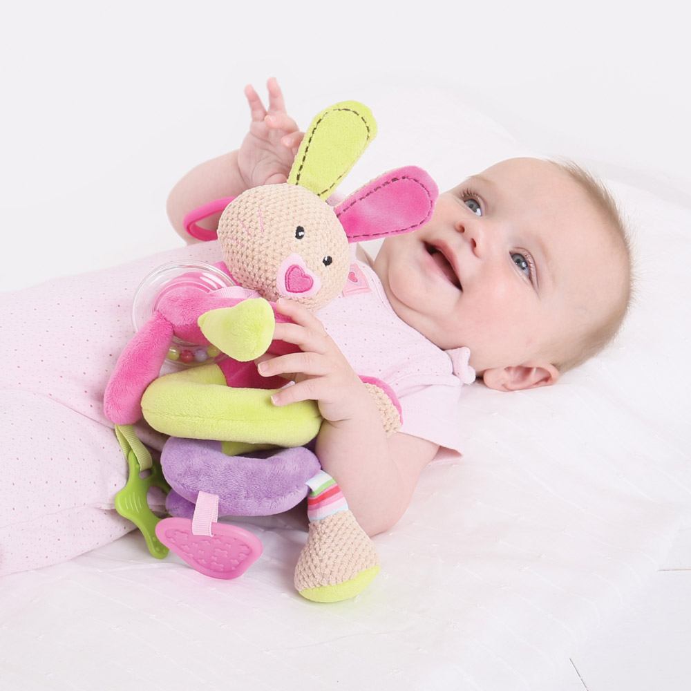 Bella Spiral Cot Rattle