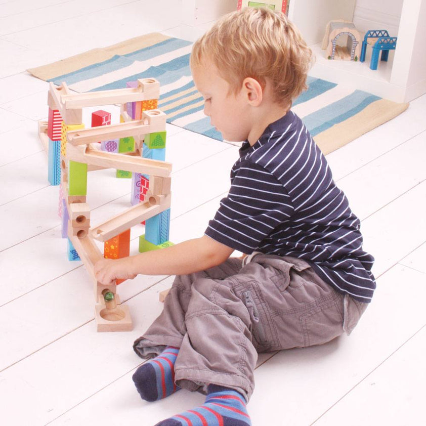 Wooden Marble Run Wooden Toys Bigjigs Toys