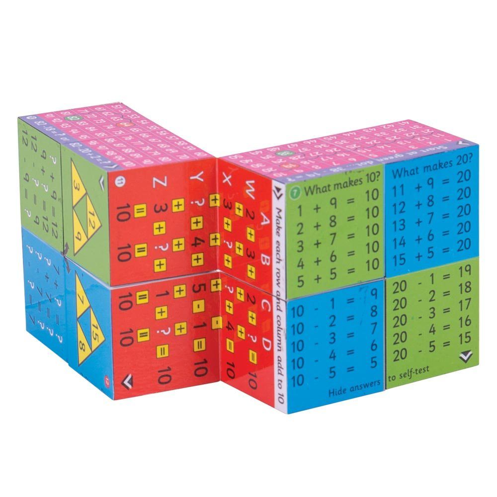 Key Stage 1 Cube Book Pack - Add & Subtract and Spelling Cubes